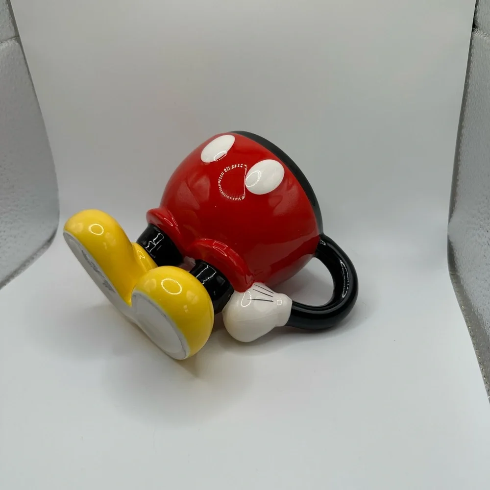 Disney Mickey Mouse Red and‎ Yellow Mug #2